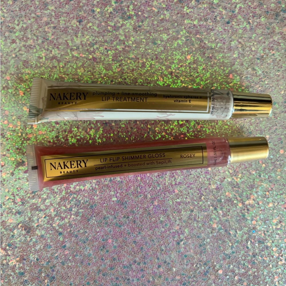 Lip Treatment and Shimmer Gloss Set